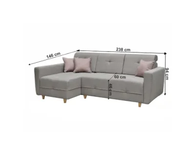 Detail produktu Sedacia súprava rozkladacia HAKAN Tempo Kondela