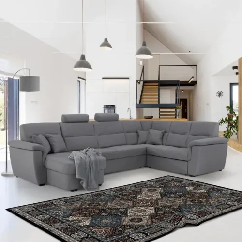 Sedacia súprava rozkladacia BORN U sivá Tempo Kondela