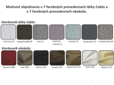 Detail produktu Sedacia súprava rozkladacia MARIETA U Tempo Kondela