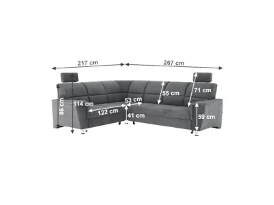 Detail produktu Sedacia súprava rozkladacia SANTIAGO Tempo Kondela