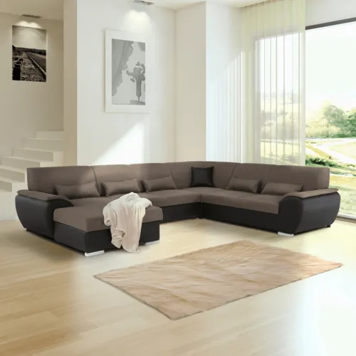 Sedacia súprava EMILY U rozkladacia Tempo Kondela