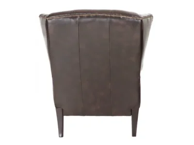 Detail produktu Kreslo Chesterfield Chester z pravej hovädzej kože Brown