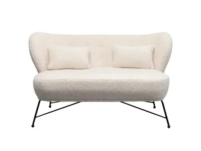 Jacky Teddy  2-sedačka biela