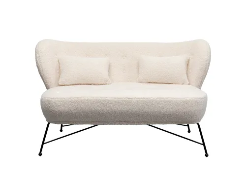 Jacky Teddy  2-sedačka biela