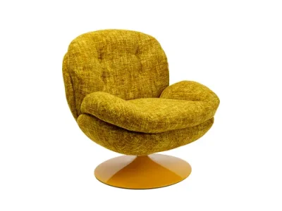 Cosy otočné kreslo žlté