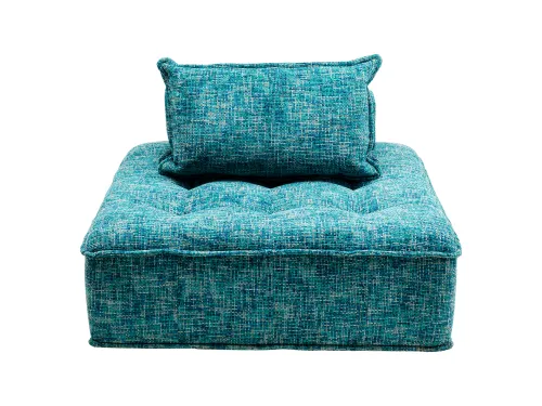 Element Portofino kreslo sivo-modré