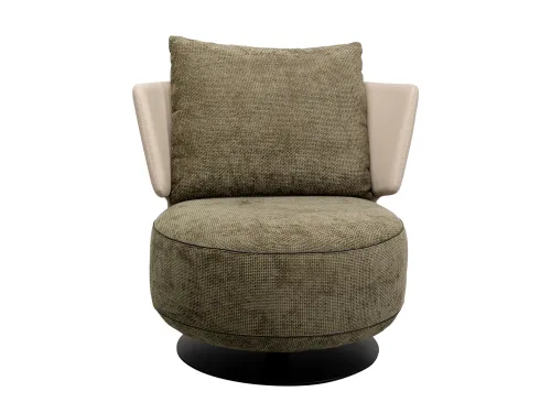 Josh kreslo hnedozelené