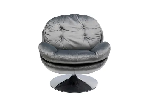 Swivel kreslo sivé