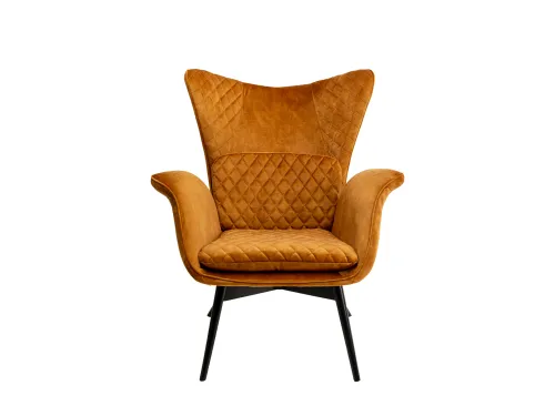 Tudor Velvet kreslo zlaté