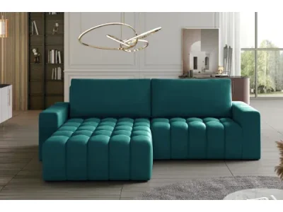 BARON 09 rohová sedačka, Mat Velvet 75, ľavý roh