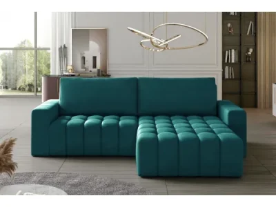 Detail produktu BARON 32 rohová sedačka, Mat Velvet 75, pravý roh