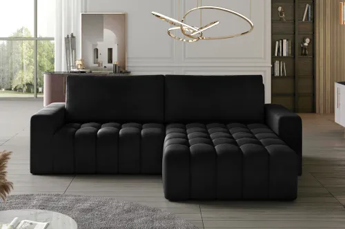 BARON 33 rohová sedačka, Mat Velvet 99, pravý roh