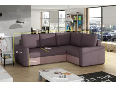 Detail produktu LEVICA rohová sedačka Sawana 05/ Soft 17 pravá