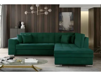 PENNY 50 rohová sedačka, Monolith 37, pravý roh