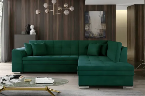 PENNY 50 rohová sedačka, Monolith 37, pravý roh