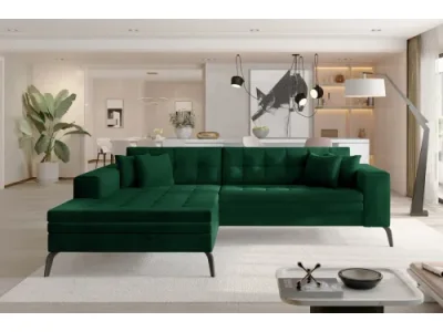 SAFIN 18 rohová sedačka, Monolith 37, ľavá