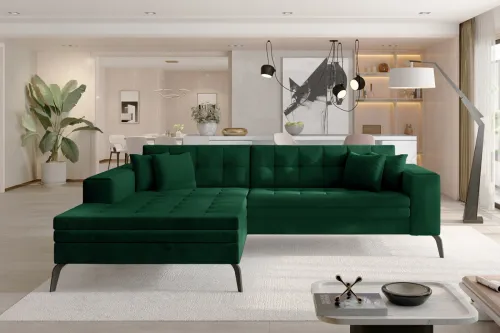 SAFIN 18 rohová sedačka, Monolith 37, ľavá