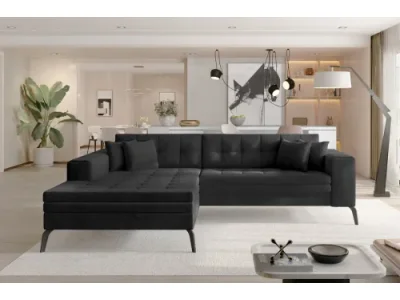 SAFIN 21 rohová sedačka, Monolith 97, ľavá