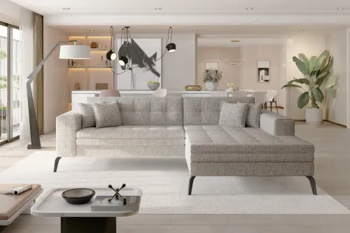 SAFIN 22 rohová sedačka, Berlin 01, pravá