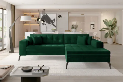 SAFIN 39 rohová sedačka, Monolith 37, pravá