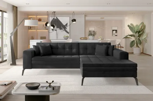 SAFIN 42 rohová sedačka, Monolith 97, pravá