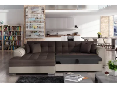 Detail produktu TORENSO rozkladacia rohová sedačka 16 Berlin 01, Soft 11, pravá