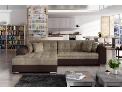 Detail produktu TORENSO rozkladacia rohová sedačka 25 Berlin 03, Soft 66, ľavá