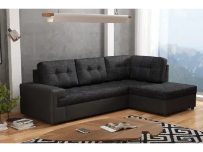 KORANDA rohová sedačka pravá, Nevada 10/Madrit 110