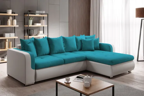 KENY MINI rohová sedačka - pravá, Cosmic 190/Madryt 120