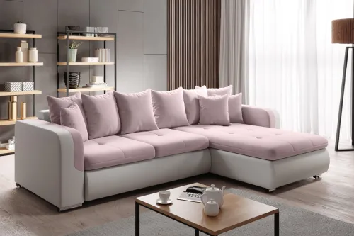 KENY MINI rohová sedačka - pravá, Milo 10/Madryt 120