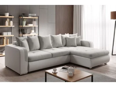 KENY MINI rohová sedačka - pravá, Milo 25/Madryt 120