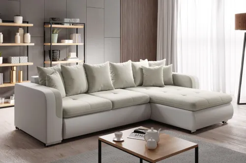 KENY MINI rohová sedačka - pravá, Milo 4/Madryt 120