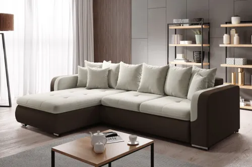 KENY MINI rohová sedačka - ľavá, Milo 4/Madryt 124