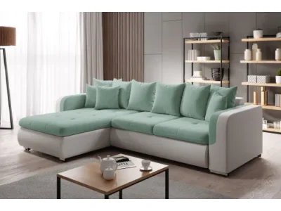 KENY MINI rohová sedačka - ľavá, Milo 8/Madryt 120