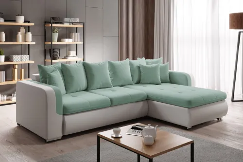 KENY MINI rohová sedačka - pravá, Milo 8/Madryt 120