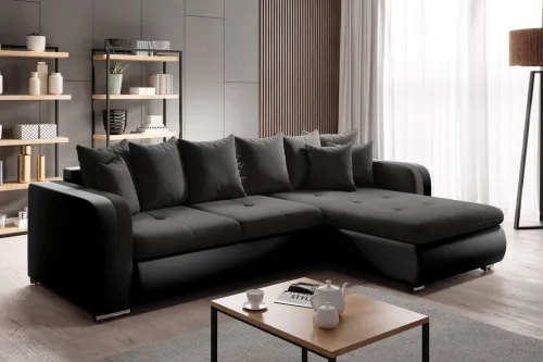 KENY MINI rohová sedačka - pravá, Sun 100/Madryt 1100