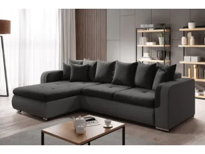 KENY MINI rohová sedačka - ľavá, Sun 100/Madryt 195