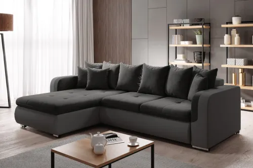 KENY MINI rohová sedačka - ľavá, Sun 100/Madryt 195