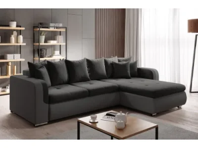 KENY MINI rohová sedačka - pravá, Sun 100/Madryt 195