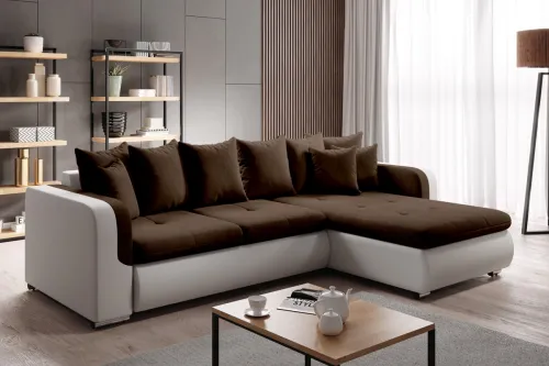 KENY MINI rohová sedačka - pravá, Sun 29/Madryt 120