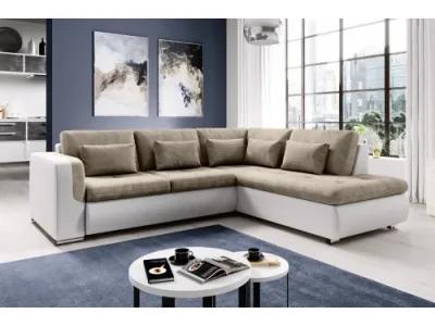 KENY L rohová sedačka - pravá, Paros 3/Madryt 120