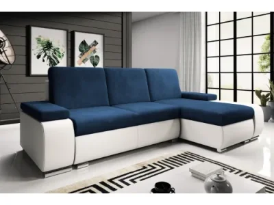 LADA rohová sedačka, Kronos 04/Madryt biely