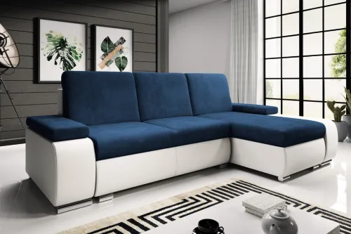 LADA rohová sedačka, Kronos 04/Madryt biely