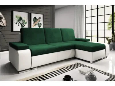 LADA rohová sedačka, Kronos 19/Madryt biely