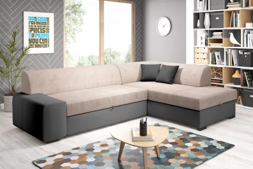 MINES rohová sedačka, Orinoco 22/Madryt 1100 – pravý roh