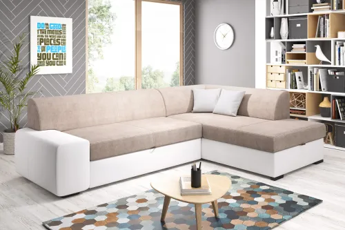 MINES rohová sedačka, Orinoco 22/Madryt 120 – pravý roh