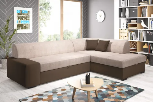 MINES rohová sedačka, Orinoco 22/Madryt 124 – pravý roh