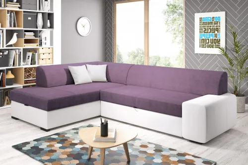 MINES rohová sedačka, Orinoco 64/Madryt 120 – ľavý roh