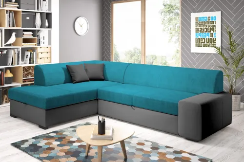 MINES rohová sedačka, Orinoco 85/Madryt 1100 – ľavý roh