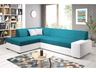 MINES rohová sedačka, Orinoco 85/ Madryt 120 – ľavý roh